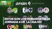 Fechas y horarios de la jornada 4 del Apertura 2022 de la Liga MX