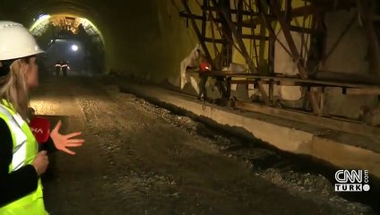 Zigana Tüneli'nde sona doğru