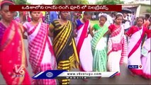 Grand Celebrations At Draupadi Murmu village |  Rairangpur |  V6 News (1)