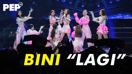 BINI charms #TugatogPH audience with "Lagi"