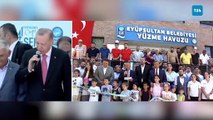 Erdoğan: Gördüğünüz gibi bu Bay Kemal'in yüzme havuzu değil, Eyüpsultan Belediyemizin yüzme havuzu