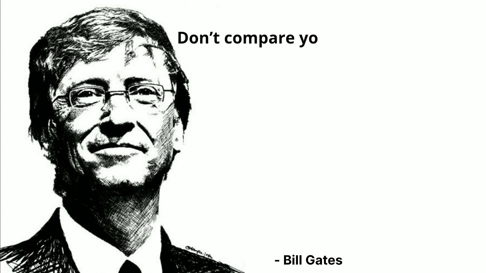 ⁣Bill Gates motivation quote