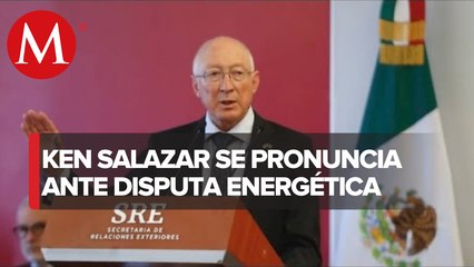 Ken Salazar pide abordar con determinación disputa del T-MEC sobre energía