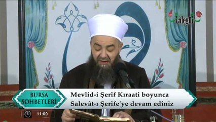 Mevlid Kandili Bursa Sohbeti 02 01 2015 720p HD   Cübbeli Ahmet Hoca