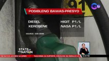 Rollback sa presyo ng petrolyo, maaari sa susunod na linggo | SONA