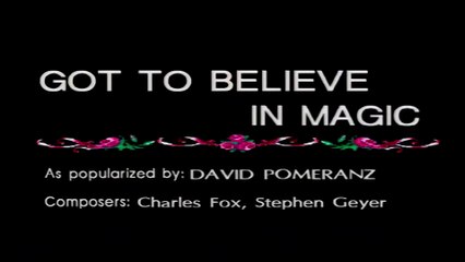 Got To Believe In Magic - David Pomeranz (Karaoke Cover) (HQ Remastered)