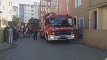 Kartal'da binada çıkan yangın söndürüldü