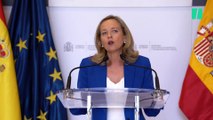 Nadia Calviño - declaraciones tras la reunión con el sector financiero
