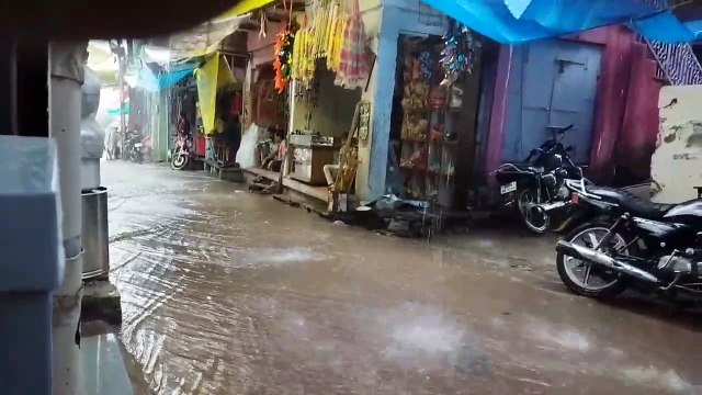 Rajasthan Weather : कोटा में मूलसाधार, सुबह से शाम तक सवा इंच बारिश