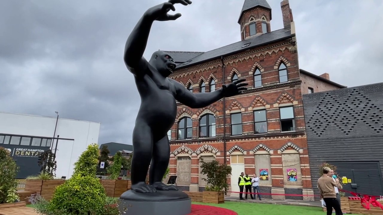 King Kong returns to Birmingham for the Commonwealth Games 2022 - take a look at his Pop Up Park in the Jewellery Quarter