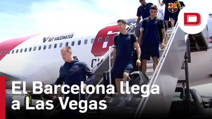 El Barcelona llega a Las Vegas para el clásico veraniego con el Madrid