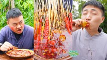 Eating Spicy Eating Spicy! TikTok Funny Video Asian Foods by Songsong and Ermao