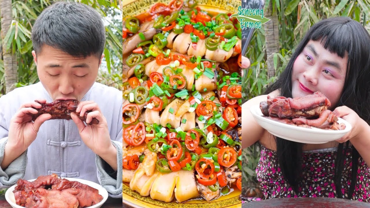 Spicy Foods Challenge   Chinese Foods Mukbang   TikTok Funny Videos   Super Spicy Foods