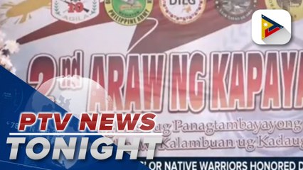 ‘Baganis’ or native warriors honored during 2nd anniversary of Day of Peace in Laak, Davao de Oro