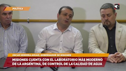 Misiones cuenta con el laboratorio más moderno de la Argentina, de control de la calidad de agua