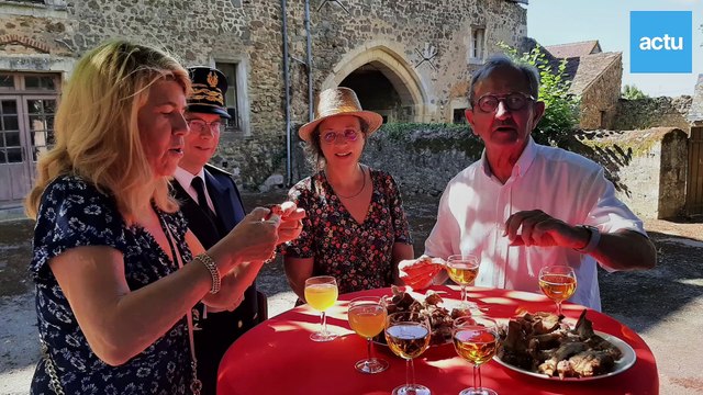 Sarthe. Quand la nouvelle secrétaire d'Etat à la ruralité goûte aux os de rillettes