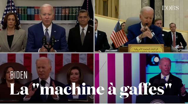 Les plus grosses bourdes de Joe Biden, la machine à gaffes