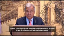 Accordo sul grano ucraino, Guterres: nell'interesse del mondo