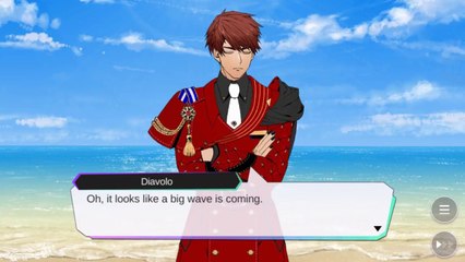 Obey Me! -- "Pearls and the Beach" event -- 1-25 Jumping from a wave