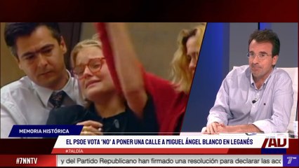 El presidente del PP en leganés, Miguel Angel Recuenco, critica el sectarismo del  PSOE al negarle a Miguel Angel Blanco una calle en su municipio