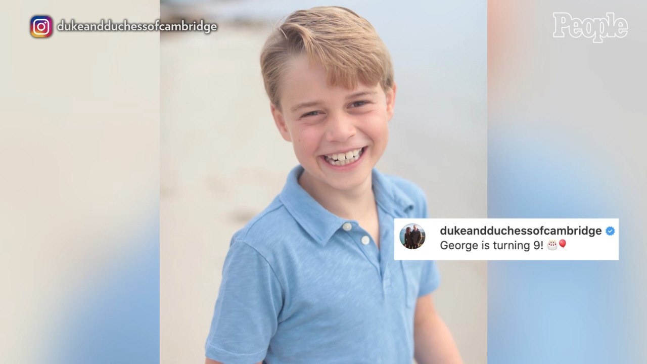 Prince George Flashes a Big Smile in New 9th Birthday Portrait Taken by Mom Kate Middleton