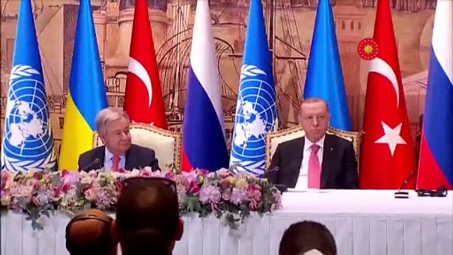 Rusia y Ucrania firman la reanudación de las exportaciones de grano