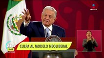 López Obrador culpa al modelo neoliberal del aumento de feminicidios y violencia