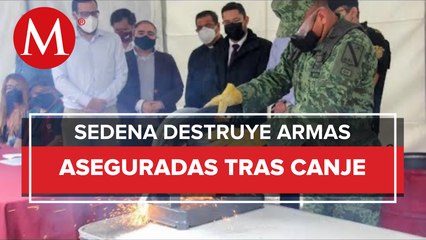 Programa de desarme de CdMx es una filosofía por la paz, afirma Batres
