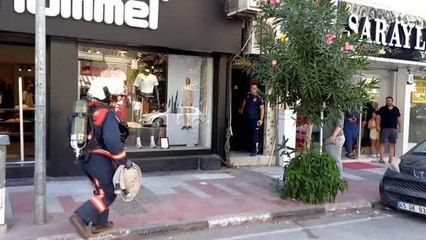 Ev yangını paniğe neden oldu