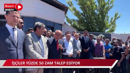 İYİ Parti'den grevdeki işçilere destek