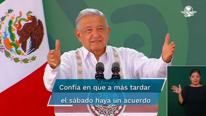 AMLO llama a que trabajadores y Telmex alcancen acuerdo para terminar huelga