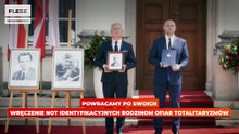 Powracamy po swoich - wręczenie not identyfikacyjnych rodzinom ofiar totalitaryzmów