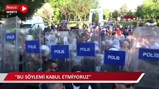 Diyarbakır'da HDP'li vekillerin de bulunduğu grubun açıklamasına polis izin vermedi