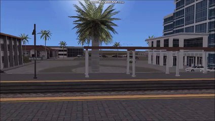 Coaster 693 Departing San Diego on May 17, 2008