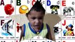 Baby Learn ABCD First Time with Very cute Expressions l English Alphabet from A to Z ABCD Song ABCDE
