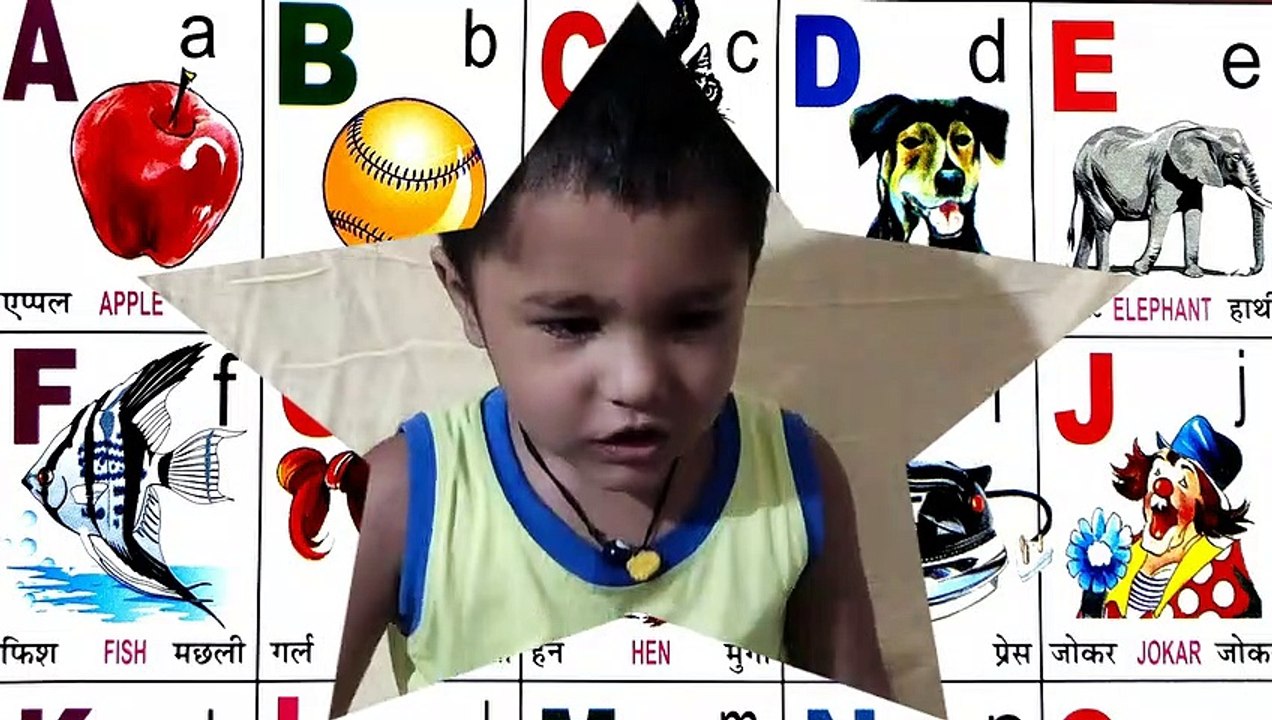 Baby Learn ABCD First Time with Very cute Expressions l English Alphabet from A to Z ABCD Song ABCDE