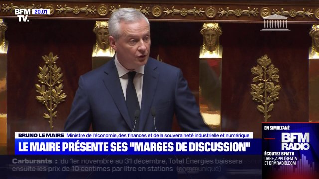Projet de loi de finances rectificatives: Bruno Le Maire propose des marges de discussion