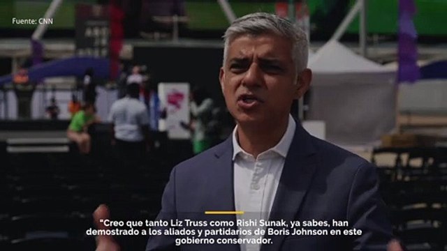 El alcalde de Londres dice que le preocupa que ambos candidatos a primer ministro del Reino Unido sean un Boris Johnson con esteroides