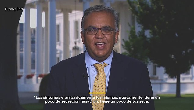 Los síntomas de Covid-19 del Biden aún eran leves hasta el jueves por la noche