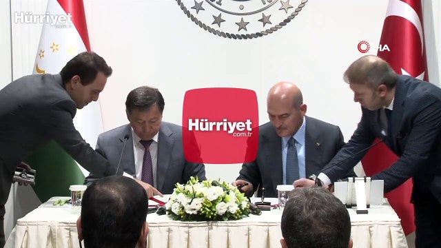 Türkiye ile Tacikistan arasında ‘Güvenlik İşbirliği Anlaşması’ imzalandı