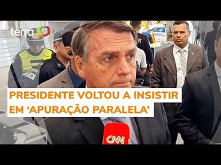Bolsonaro não responde se entregará cargo em caso de derrota nas eleições