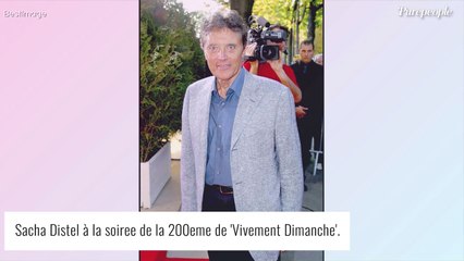 Mort de Sacha Distel : Ses fils Laurent et Julien reviennent sur sa fin de vie terrible