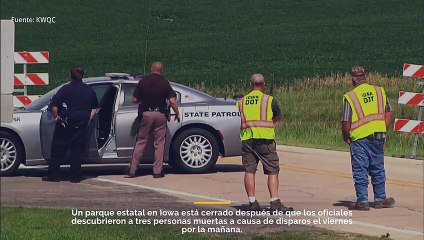 La policía descubre tres cuerpos en un parque estatal y el aparente tirador muerto por una herida autoinfligida
