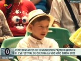 Representantes de 13 municipios de Yaracuy participan en el XVI Festival  