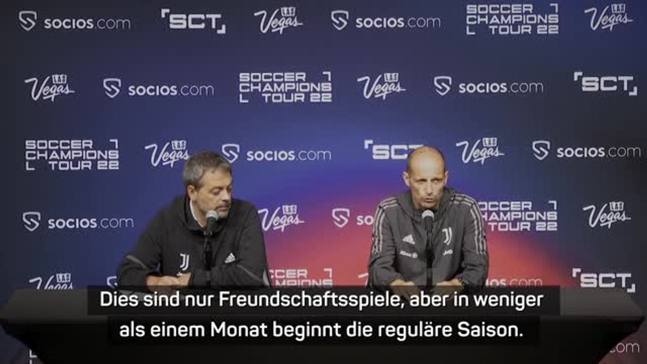 Allegri zu Neuzugängen: 'Bin sehr, sehr zufrieden'