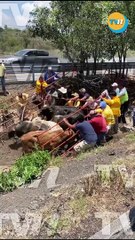 Por accidente carretero, queda 12 horas bloqueada la México-Querétaro
