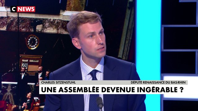 Charles Sitzenstuhl : «Ce qui me choque depuis quelques jours, c'est de voir une dizaine de députés des Républicains voter des amendements qui viennent du Rassemblement National»