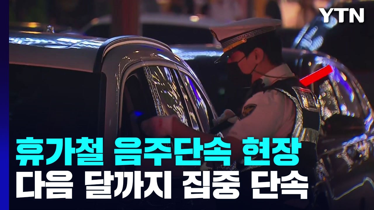 고급 외제차에 오토바이까지...휴가철 음주단속에 잇따라 적발 / YTN
