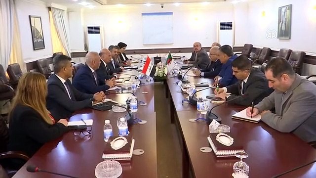 Cezayir Dışişleri Bakanı, Bağdat'ta Iraklı mevkidaşıyla görüştü