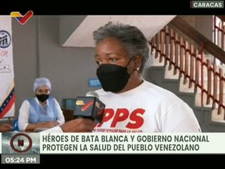 Caracas | Vacunación contra la COVID-19 avanza en la Clínica Popular "Julio Iribarren Borges"